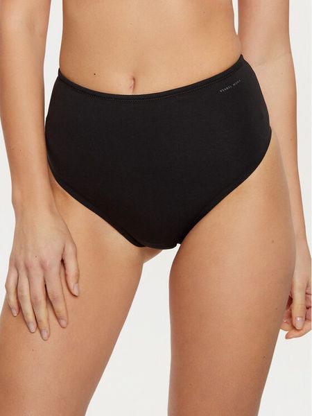 Ysabel Mora Stringi 19332 Czarny. Czarne stringi ysabel mora, bez wzorów, z materiału. Za 59,99 zł.