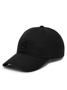BOSS Czapka z daszkiem Ari-B 50533348 Czarny. Czarne czapki Boss, bez wzorów, z bawełny. Za 139,99 zł.
