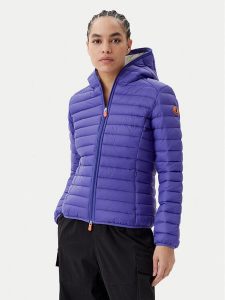 Save The Duck Kurtka przejściowa D33620W GIGA20 Fioletowy Regular Fit. Fioletowe kurtki Save the duck, bez wzorów, z syntetyku, bez kaptura. Za 399,99 zł.