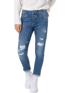 Timezone Dżinsy - Slim fit - w kolorze niebieskim rozmiar: W31/L28. Niebieskie jeansy Timezone, bez wzorów. Za 134,53 zł.