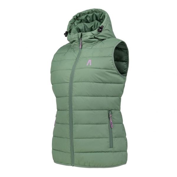 Kamizelka Monza Dla Kobiet. Zielone kamizelki ALPINUS, bez wzorów, bez kołnierzyka, bez ramiączek, bez kaptura. Za 366,99 zł.