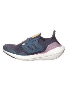 Adidas Buty "Ultraboost 22" w kolorze granatowym do biegania rozmiar: 39 1/3. Niebieskie buty sportowe ADIDAS, bez wzorów, bez zapięcia, do biegania. Za 430,46 zł.