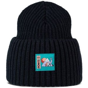 Czapka BUFF KNITTED BEANIE POW RUTGER. Czarne czapki Buff, bez wzorów, sportowe. Za 135,99 zł.