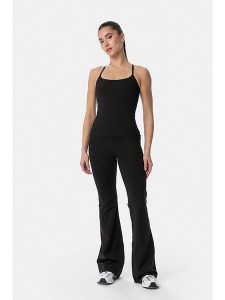 Cardio Bunny Legginsy sportowe w kolorze czarnym rozmiar: L. Czarne legginsy Cardio Bunny, bez wzorów, z podwyższonym stanem. Za 115,24 zł.