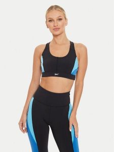 Reebok Biustonosz sportowy Lux Racer Bra 100075367 Czarny. Czarne biustonosze sportowe Reebok, bez wzorów, z syntetyku. Za 139,99 zł.