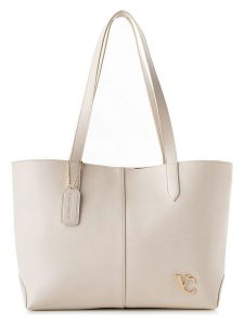 Vince Camuto Shopper bag "Savona" w kolorze kremowym - 38 x 27,5 x 14 cm rozmiar: onesize. Brązowe shopper bag Vince Camuto, bez wzorów, z materiału, na ramię, bez dodatków. Za 131,12 zł.