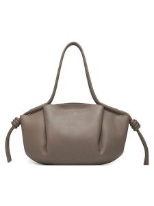 Gino Rossi Torebka RC-19683 Szary. Szare torebki klasyczne Gino Rossi, bez wzorów, z materiału, bez dodatków. Za 299,99 zł.