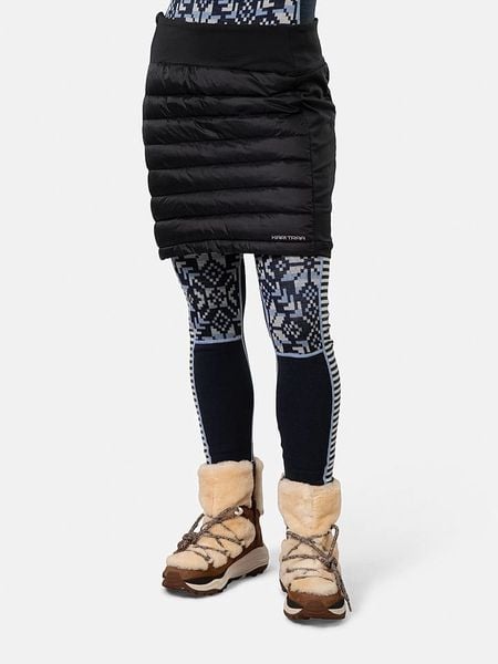 KARI TRAA Spódnica puchowa "Emilie" w kolorze czarnym rozmiar: XS. Czarne spódnice Kari Traa, na co dzień, xs, bez wzorów, z puchu, sportowe. Za 209,33 zł.