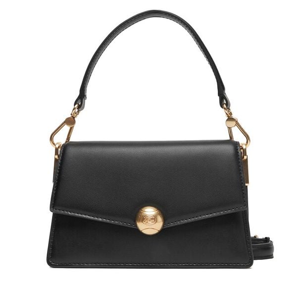 Torebka Lacoste. Czarne torebki klasyczne Lacoste, bez wzorów, bez dodatków. Za 599,99 zł.