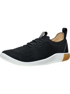 Keen Sneakersy "KNX Knit" w kolorze czarnym rozmiar: 38. Czarne trampki Keen, bez wzorów, bez zapięcia. Za 267,92 zł.