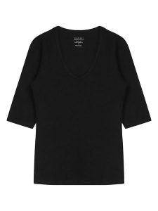 Claesens Koszulka w kolorze czarnym rozmiar: S. Czarne bluzki Claesens, s, bez wzorów, z bawełny, bez kołnierzyka, bez ramiączek. Za 52,17 zł.