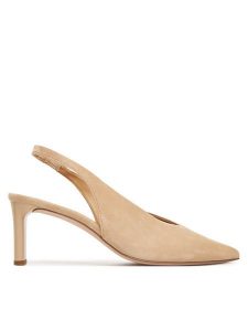 HÖGL Czółenka Cailee 9-106812 Beżowy. Brązowe czółenka HÖGL, bez wzorów, ze skóry, bez obcasa, bez zapięcia. Za 489,99 zł.