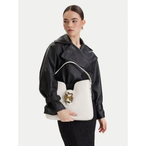 Torebka Just Cavalli. Białe torebki klasyczne Just Cavalli, bez wzorów, bez dodatków. Za 577,99 zł.