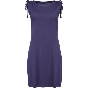 Sukienka LOAP Asanura bez rękawów niebieska XS. Niebieskie sukienki Lolë, xs, bez wzorów, z bawełny, klasyczne, bez kołnierzyka, bez ramiączek, sportowe. Za 153,99 zł.