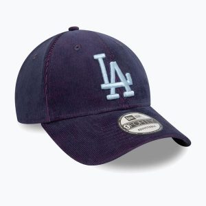 Czapka z daszkiem New Era Two Tone Cord 9Forty Los Angeles Dodgers. Niebieskie czapki New Era, bez wzorów. Za 129,99 zł.