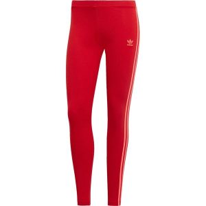 Legginsy adidas 3-Stripes damskie – dopasowane, wygodne. Czerwone legginsy ELEVN, bez wzorów. Za 236,99 zł.