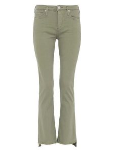 True Religion Dżinsy "Halle" - Slim fit - w kolorze khaki rozmiar: W27. Brązowe jeansy True Religion, z aplikacjami. Za 223,99 zł.