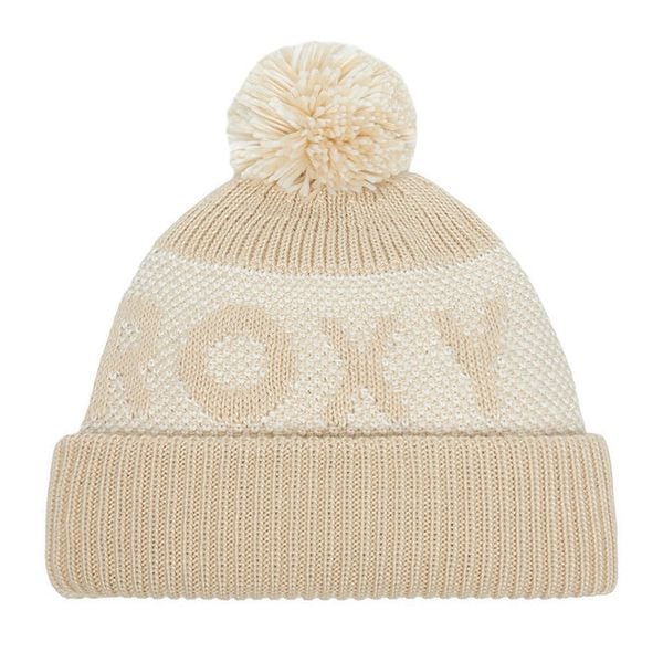 Czapka Roxy. Brązowe czapki Roxy, bez wzorów. Za 69,99 zł.