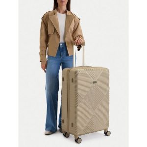 Walizka duża Nine West. Żółte walizki Nine West, bez wzorów, duże. Za 399,99 zł.