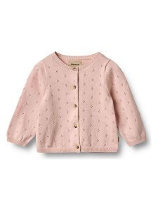 Wheat Kardigan "Maia" w kolorze jasnoróżowym rozmiar: 68. Różowe kardigany Wheat, z bawełny. Za 83,62 zł.