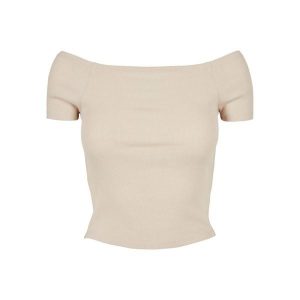 Koszulka Damska/żebrowana Bez Ramiączek. Białe bluzki Urban Classics, xl, bez wzorów, sportowe, bez kołnierzyka, bez ramiączek. Za 54,99 zł.