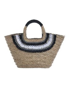 BLE Shopper bag w kolorze beżowym - 58 x 30 x 19 cm rozmiar: onesize. Brązowe shopper bag BLE, bez wzorów, z materiału, bez dodatków. Za 121,07 zł.