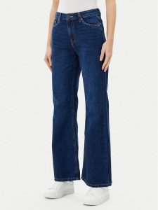 Pepe Jeans Jeansy PL204734 Niebieski Flare Fit. Niebieskie jeansy Pepe Jeans, bez wzorów, z bawełny. Za 249,99 zł.