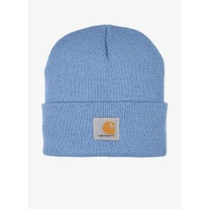 Czapka zimowa Carhartt Watch Hat - skystone. Niebieskie czapki CARHARTT, bez wzorów, sportowe. Za 69,99 zł.