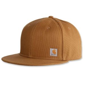 Czapka z daszkiem snapback Carhartt Ashland Cap. Brązowe czapki CARHARTT, bez wzorów, sportowe. Za 112,00 zł.