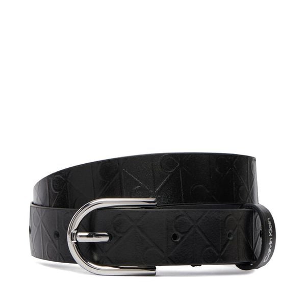 Pasek Damski Calvin Klein. Czarne paski Calvin Klein, bez wzorów. Za 249,99 zł.