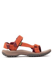 Teva Sandały Terra Fi Lite Suede 1124035 Pomarańczowy. Brązowe buty trekkingowe Teva, bez wzorów, ze skóry, bez obcasa, bez zapięcia. Za 449,99 zł.