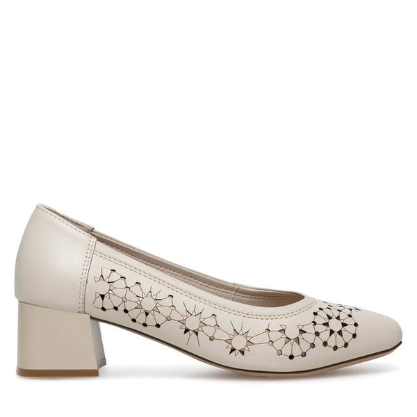 Czółenka Lasocki. Brązowe czółenka Lasocki, bez wzorów, bez obcasa, bez zapięcia. Za 229,99 zł.