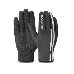 Rękawiczki sportowe unisex Rockbros S077-7. Białe rękawiczki ROCKBROS, bez wzorów. Za 46,00 zł.