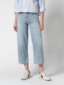 Rosner Dżinsy - Straight fit - w kolorze błękitnym rozmiar: W44/L26. Niebieskie jeansy Rosner, bez wzorów, z podwyższonym stanem. Za 195,99 zł.