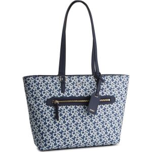 Torebka DKNY - R84AF398 Denim Logo/Navy DED. Torebki klasyczne marki DKNY. Za 499,00 zł.