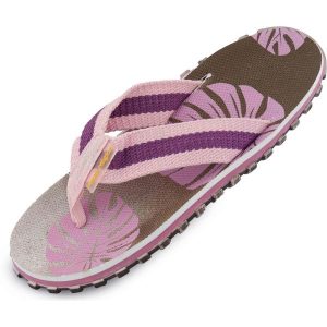 Damskie klapki Religion Leaf Mix. Brązowe klapki RELIGION RUGBY, bez wzorów, bez obcasa. Za 146,99 zł.