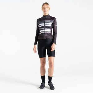 Spodenki rowerowe damskie Dare 2b Prompt. Brązowe szorty Dare 2b, bez wzorów, z gumy. W wyprzedaży za 189,99 zł.