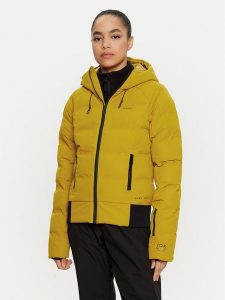 Protest Kurtka narciarska Alysumi 6610744 Żółty Slim Fit. Żółte kurtki sportowe Protest, na zimę, s, bez wzorów, z syntetyku, bez kaptura, narciarskie. Za 549,99 zł.
