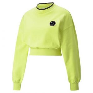 Bluza sportowa damska Puma Swxp. Żółte bluzy Puma, s, bez wzorów, bez kaptura. Za 364,00 zł.