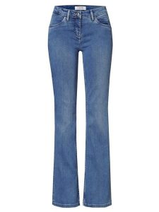 Rosner Dżinsy "Perfect Shape" - Slim fit - w kolorze niebieskim rozmiar: 38K. Niebieskie jeansy Rosner, z aplikacjami, ze skóry. Za 137,42 zł.