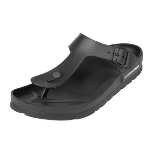 Japonki AQUA-SPEED Monaco. Czarne klapki Aqua-Speed, bez wzorów, bez obcasa. Za 59,99 zł.