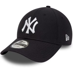 Czapka New Era Diamond Era 9Forty New York Yankees, Dla obu płci. Czarne czapki New Era, bez wzorów, z materiału. Za 109,99 zł.