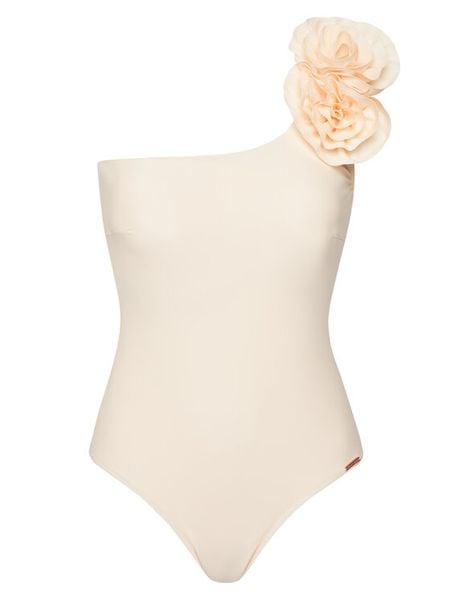 Ysabel Mora Strój kąpielowy 83051 Écru. Stroje jednoczęściowe ysabel mora, bez wzorów, z syntetyku. Za 119,00 zł.