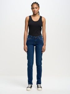 Jeansy damskie niebieskie Katrina 359. Niebieskie jeansy Big Star, bez wzorów, z jeansu. W wyprzedaży za 299,99 zł.