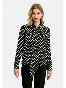 Milano Italy Bluzka w kolorze czarnym rozmiar: 34. Czarne bluzki Milano Italy, bez wzorów, z wiskozy, bez kołnierzyka, bez ramiączek. Za 173,99 zł.