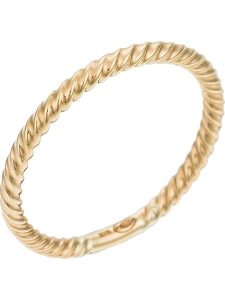 L'OR by Diamanta Złoty pierścionek "Pour Toujours" rozmiar: 56. Żółte pierścionki L'OR by Diamanta, złote. Za 483,17 zł.