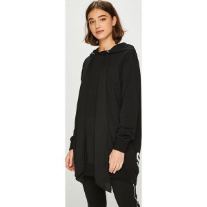 Answear - Bluza. Czarne bluzy marki ANSWEAR, z bawełny. W wyprzedaży za 99,90 zł.