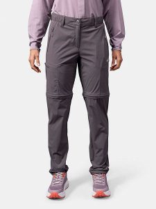 Halti Spodnie funkcyjne Zipp-Off "Pallas Cool" w kolorze szarym rozmiar: 42. Szare spodnie dresowe HALTI, bez wzorów, z materiału, outdoorowe. Za 260,99 zł.