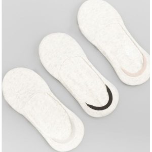 Skarpetki balerinki 3 pack - Jasny szar. Skarpetki marki Reserved. Za 29,99 zł.