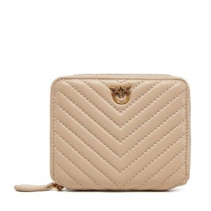 Portfel PINKO. Brązowe portfele Pinko, bez wzorów. Za 489,99 zł.